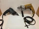 DeWalt DW235G 1/2" Drill VSR Heavy Duty w/ Side Handle & Bosch Drywall ScrewGun