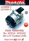 MAKITA 122B69-7 (127699-7) OEM Gear Assy. + Speed Change Lever for XFD14 XFD14Z