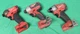 NOT WORKING! Milwaukee 2653-20, 2760-20, & 2850-20 1/4" Hex Drivers NO BATTERY