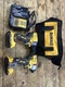 Dewalt Combo Kit Dcf801 Dcd701 2 Batteries/ Charger 
