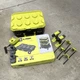 Ryobi LINK 2-Tool Combo Kit w/ 2 Batteries, Charger & Storage Box