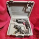 ELECTRIC DRILL Vtg. SKIL Variable Speed Corded 6215 Case Chuck Key 4.1A 2250 rpm