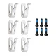 6Pcs Belt Clip Hooks For DeWalt 20V Drill Driver N268241 N169778 DCD980 DCD985