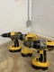 DeWalt Drill Lot DW980 DCD950 DC720 18v 14.4v With Batteries Tested No Charger