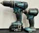 Makita 18v XPH01 Hammer Drill and XDT13 Impact Driver Bundle with Battery