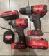 CRAFTSMAN Impact Drill Combo Kit.  (CMCF813 & CMCD713) Batteries And Charger