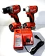 Milwaukee 3601-20 Drill Driver / 3650-20 Impact Driver Used #197161-1