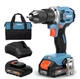 SENIX 20 Volt Max* Brushless 1/2-Inch Drill Driver 4pc Set PDDX2-M2 New