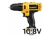 DeWalt DCD710 Drill BL 10.8V Max Keyless 10mm 1500Rpm 25Nm LED 2Lb Bare Tool
