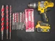 DeWALT DCD999 20V Brushless FlexVolt Cordless Hammer W/ 5.0AH Battery+Drill Bits