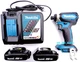 New Makita Brushless 18V XDT13 1/4 Impact, 2) BL1820B Batteries, Charger 18 Volt