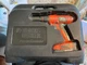BLACK&DECKER FIRESTORM FSD142 CASE DRILL&CHARGER 14.4V