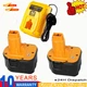 2-4X 4.8Ah  for DEWALT 12V XRP Battery DC9071 DW9071 DW9072 DW953 DW965 DW972