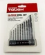 Hyper Tough 10-Piece DRILL BIT SET for METAL WOOD PLASTIC High-Speed Steel HQ