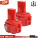 2X 9.6Volt 4.8Ah 9100 Ni-Mh Battery for Makita 9120 9122 6260D 6261D 6226D 6990D