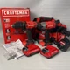Craftsman 2-Tool Combo Kit CMCK200C2, CMCD700 Drill/Driver & CMCF800 Driver, 20V