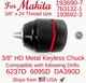 For MAKITA 193690-7 763132-1 193692-3 3/8" Keyless Chuck for 6237D DA391D 6095D