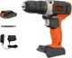 BLACK+DECKER 20V MAX Cordless Drill Kit with &lrm;Battery, Charger, Includes Double 