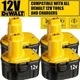 2-4PACK for DEWALT 12V 3.6Ah XRP Battery DC9071 DW9071 DW9072 DW953 DW965 DW972