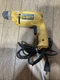 DeWalt D21008 3/8" Drill Electric Corded 6 Amps With Level. Very Good Condition.