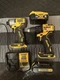 DEWALT DCF840 20V MAX 1/4"  Impact And Drill Set. Batteries And Charger