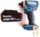 New Makita Brushless 18V XDT13 1/4" Impact Driver, (1) BL1840B Battery 18 Volt