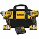 DEWALT XTREME 12V MAX XR Brushless 2-Tool Kit w/2 Batteries, Charger, Bag