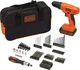 BLACK+DECKER 20V MAX* POWERCONNECT Cordless Drill Driver Kit with Drill Bit Set