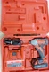 MILWAUKEE CORDLESS IMPACT DRIVER 2650-20 PLUS LARGE RED MILWAUKEE CARRYING CASE