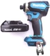New Makita Brushless 18V XDT13 1/4" Impact Driver, (1) BL1820B Battery 18 Volt