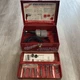Vintage Milwaukee 6767-1 Screw-Shooter Kit Case Accessories Drywall Gun Mint Red