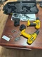 DeWalt DC727 Cordless Drill, 2 Batteries, Charger, Case, Bits & a DW953 drill