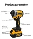 DEWALT DCF850 20V MAX Brushless Impact Driver 205NM 3-Speed 3250RPM 1/4" Hex Chu