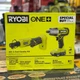 RYOBI ONE+ 18V Cordless 2-Tool Combo Kit with 1/2 in. Impact Wrench, 3/8 in.