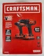 Craftsman CMCK200C2 20V Cordless Drill Driver Combo Kit CMCF800 CMDD700