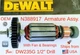 DEWALT N388917 OEM Armature + Fan + both Bearings for DW235G Drill *CLEARANCE*