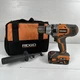 Ridgid 18V 1/2 in. Hammer Drill/ Driver Brushless Tool Battery Included + Bag