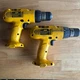 LOT of 2 DEWALT Cordless Drills DW952, DW953, for Parts/read