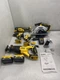 Dewalt Tool Combo Kit 20V 5AH Brushless Motors