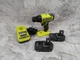 Ryobi P215K ONE+ Lithium-Ion Cordless 1/2" Drill/Driver With Two 1.5 Ah...