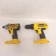 DeWalt DC970 18V Cordless Drill Driver & DW056 Impact Driver Bare Tools Only