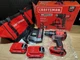 Craftsman V20* Cordless Brushless 1/2 Inch Drill Driver 2 Battery & Charger Kit