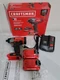 CRAFTSMAN V20 Cordless 1/4-in Impact Driver Kit 2 Batteries & Charger CMCF800C2