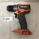 RIDGID R87012 18V Cordless Drill Driver Orange Black Keyless 1/2" Battery