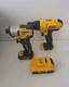 DEWALT DCF840 20V MAX 1/4" Cordless Impact & DCD771 1/2" Drill Cordless 1Battery