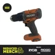 r860010 ridgid 1/2 In Drill Bare Tool Only Ba-13