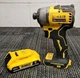 DeWalt Tools DCF809 1/4" Atomic 20V MAX Cordless Impact Driver + 2.0Ah Battery