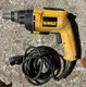 DEWALT Deck/Drywall Screw Gun, 6.2-Amp, 120 V (DW257) (Used, Good Condition)