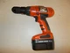 Black & Decker FSD142 cordless drill w/ 14.4v HPB14 battery included