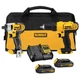 DEWALT 20V MAX Cordless One Size, Yellow/Black Drill Driver/Impact Combo Kit